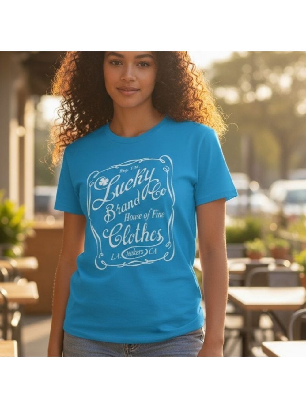 Lucky Brand Bluebird Graphic Tee – XL